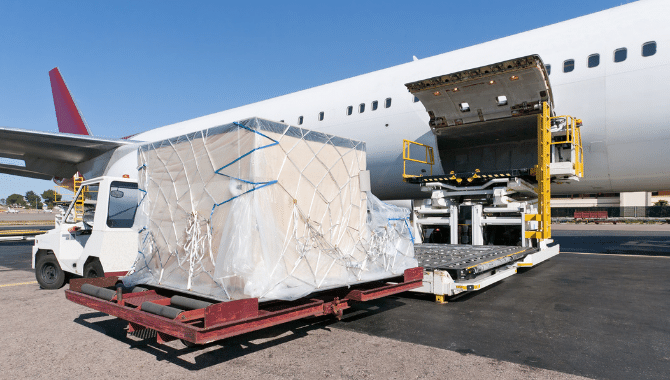 Out of Gauge Goods Sent by Air Freight from China