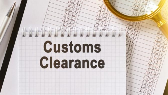 Customs Clearance in Destination Port
